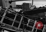 Standbild Winston Churchill Schiff Hafen Neufundland, 1941, aus Sekunde 49 historischem Filmmaterial Videoclip 65675049351