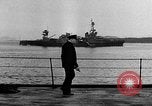 Standbild Roosevelt und Churchill at Atlantic Conference Schiff Hafen Neufundland, 1941, aus Sekunde 18 historischem Filmmaterial Videoclip 65675049353
