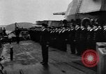 Standbild Roosevelt und Churchill at Atlantic Conference Schiff Hafen Neufundland, 1941, aus Sekunde 26 historischem Filmmaterial Videoclip 65675049353