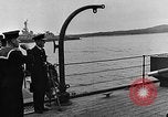 Standbild Winston Churchill Schiff Hafen Neufundland, 1941, aus Sekunde 9 historischem Filmmaterial Videoclip 65675049354