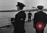 Standbild Winston Churchill Schiff Hafen Neufundland, 1941, aus Sekunde 15 historischem Filmmaterial Videoclip 65675049354