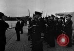 Standbild Winston Churchill Schiff Hafen Neufundland, 1941, aus Sekunde 17 historischem Filmmaterial Videoclip 65675049354