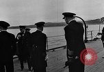 Standbild Winston Churchill Schiff Hafen Neufundland, 1941, aus Sekunde 21 historischem Filmmaterial Videoclip 65675049354