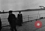 Standbild Winston Churchill Schiff Hafen Neufundland, 1941, aus Sekunde 24 historischem Filmmaterial Videoclip 65675049354