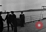 Standbild Winston Churchill Schiff Hafen Neufundland, 1941, aus Sekunde 25 historischem Filmmaterial Videoclip 65675049354