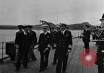 Standbild Winston Churchill Schiff Hafen Neufundland, 1941, aus Sekunde 29 historischem Filmmaterial Videoclip 65675049354