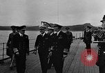 Standbild Winston Churchill Schiff Hafen Neufundland, 1941, aus Sekunde 30 historischem Filmmaterial Videoclip 65675049354