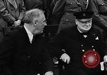 Image Franklin D Roosevelt Placentia Bay Terre-Neuve, 1941, de la seconde 18 séquences d'archives historiques vidéo 65675049356
