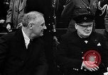 Image Franklin D Roosevelt Placentia Bay Terre-Neuve, 1941, de la seconde 27 séquences d'archives historiques vidéo 65675049356