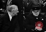 Image Franklin D Roosevelt Placentia Bay Terre-Neuve, 1941, de la seconde 28 séquences d'archives historiques vidéo 65675049356