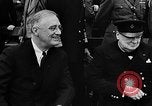 Image Franklin D Roosevelt Placentia Bay Terre-Neuve, 1941, de la seconde 31 séquences d'archives historiques vidéo 65675049356