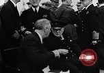 Image Franklin D Roosevelt Placentia Bay Terre-Neuve, 1941, de la seconde 36 séquences d'archives historiques vidéo 65675049356