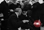 Image Franklin D Roosevelt Placentia Bay Terre-Neuve, 1941, de la seconde 38 séquences d'archives historiques vidéo 65675049356