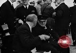 Image Franklin D Roosevelt Placentia Bay Terre-Neuve, 1941, de la seconde 39 séquences d'archives historiques vidéo 65675049356