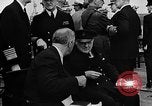 Image Franklin D Roosevelt Placentia Bay Terre-Neuve, 1941, de la seconde 40 séquences d'archives historiques vidéo 65675049356