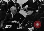 Image Franklin D Roosevelt Placentia Bay Terre-Neuve, 1941, de la seconde 43 séquences d'archives historiques vidéo 65675049356