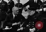Image Franklin D Roosevelt Placentia Bay Terre-Neuve, 1941, de la seconde 44 séquences d'archives historiques vidéo 65675049356