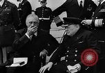 Image Franklin D Roosevelt Placentia Bay Terre-Neuve, 1941, de la seconde 45 séquences d'archives historiques vidéo 65675049356