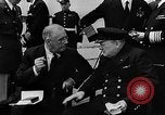 Image Franklin D Roosevelt Placentia Bay Terre-Neuve, 1941, de la seconde 47 séquences d'archives historiques vidéo 65675049356