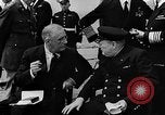 Image Franklin D Roosevelt Placentia Bay Terre-Neuve, 1941, de la seconde 48 séquences d'archives historiques vidéo 65675049356