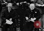 Image Franklin D Roosevelt Placentia Bay Terre-Neuve, 1941, de la seconde 54 séquences d'archives historiques vidéo 65675049356