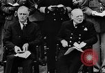Image Franklin D Roosevelt Placentia Bay Terre-Neuve, 1941, de la seconde 62 séquences d'archives historiques vidéo 65675049356