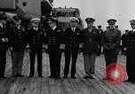 Immagine di Atlantic della Conferenza della Carta Placentia Bay Terranova, 1941, secondo 38 filmato di repertorio 65675049357