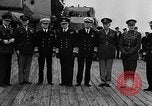 Immagine di Atlantic della Conferenza della Carta Placentia Bay Terranova, 1941, secondo 44 filmato di repertorio 65675049357