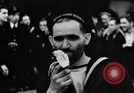 Standbild britischen Matrosen Schiff Hafen Neufundland, 1941, aus Sekunde 59 historischem Filmmaterial Videoclip 65675049358