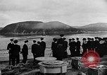 Standbild Crew der USS Augusta besuchen HMS Prince of Wales Schiff Hafen Neufundland, 1941, aus Sekunde 57 historischem Filmmaterial Videoclip 65675049359
