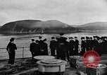 Standbild Crew der USS Augusta besuchen HMS Prince of Wales Schiff Hafen Neufundland, 1941, aus Sekunde 60 historischem Filmmaterial Videoclip 65675049359