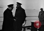 Standbild Winston Churchill Atlantik, 1941, aus Sekunde 62 historischem Filmmaterial Videoclip 65675049369