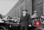 Image of Franklin D Roosevelt visits war workers United States USA, 1940, second 19 stock footage video 65675049379