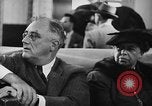 Image of Franklin D Roosevelt visits war workers United States USA, 1940, second 42 stock footage video 65675049379