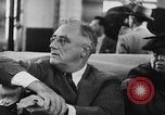 Image of Franklin D Roosevelt visits war workers United States USA, 1940, second 43 stock footage video 65675049379