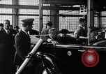 Image of Franklin D Roosevelt visits war workers United States USA, 1940, second 49 stock footage video 65675049379