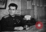Image of Soviet Army officer at his desk Soviet Union, 1945, second 3 stock footage video 65675049391