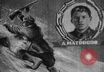 Standbild der sowjetischen Roten Armee Soldat Sowjetunion, 1945, aus Sekunde 3 historischem Filmmaterial Videoclip 65675049400