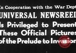 Image of Franklin D Roosevelt European Theater, 1944, second 21 stock footage video 65675049407