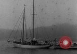Standbild Präsident Roosevelt auf dem Segelboot New England United States USA, 1933, aus Sekunde 3 historischem Filmmaterial Videoclip 65675049412