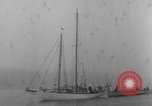 Standbild Präsident Roosevelt auf dem Segelboot New England United States USA, 1933, aus Sekunde 16 historischem Filmmaterial Videoclip 65675049412