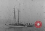 Standbild Präsident Roosevelt auf dem Segelboot New England United States USA, 1933, aus Sekunde 18 historischem Filmmaterial Videoclip 65675049412