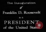 Image of Franklin D Roosevelt Washington DC USA, 1933, second 3 stock footage video 65675049413