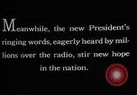 Image of Franklin D Roosevelt Washington DC USA, 1933, second 25 stock footage video 65675049413