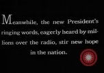 Image of Franklin D Roosevelt Washington DC USA, 1933, second 30 stock footage video 65675049413