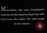 Image of Franklin D Roosevelt Washington DC USA, 1933, second 32 stock footage video 65675049413