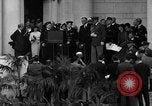 Standbild Franklin D Roosevelt 1935 Armistice Day Rede Arlington Virginia USA, 1935, aus Sekunde 3 historischem Filmmaterial Videoclip 65675049416