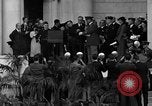 Standbild Franklin D Roosevelt 1935 Armistice Day Rede Arlington Virginia USA, 1935, aus Sekunde 6 historischem Filmmaterial Videoclip 65675049416