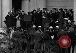 Standbild Franklin D Roosevelt 1935 Armistice Day Rede Arlington Virginia USA, 1935, aus Sekunde 7 historischem Filmmaterial Videoclip 65675049416