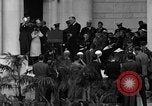 Standbild Franklin D Roosevelt 1935 Armistice Day Rede Arlington Virginia USA, 1935, aus Sekunde 26 historischem Filmmaterial Videoclip 65675049416